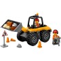 LEGO City Cargadora con Ruedas Amarilla Vehículo de Construcción y Obra, Excavadora de Juguete, Regalo Montessori para Niños y
