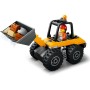 LEGO City Cargadora con Ruedas Amarilla Vehículo de Construcción y Obra, Excavadora de Juguete, Regalo Montessori para Niños y