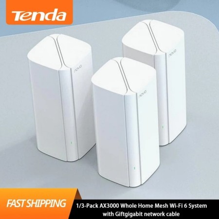 Tenda-enrutador de malla AX3000 Wifi6 Gigabit para todo el hogar, sist