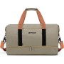 Vllcsla 32.2 L Men's Sports Bag, Sports Gym Bag with Shoes Compartment, Wet Pocket, Canvas Sports Travel Bags, Waterproof