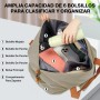 Vllcsla 32.2 L Men's Sports Bag, Sports Gym Bag with Shoes Compartment, Wet Pocket, Canvas Sports Travel Bags, Waterproof