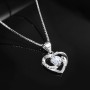 BOCHOI Regalos Originales para Mujer,Regalos para Madres Mamá,Collar Plata Mujer 925 Mamá Novia Esposa,Regalo Cumpleaños