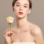 BOCHOI Regalos Originales para Mujer,Regalos para Madres Mamá,Collar Plata Mujer 925 Mamá Novia Esposa,Regalo Cumpleaños