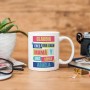 MUGFFINS Tazas Personalizadas para ABUELO - En Español - Es retro_Abuelo - 11 oz / 330 ml - Regalo personalizable original y