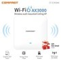 Comfast-enrutador inalámbrico de techo con WiFi 6, CF-E393AX de 3000Mb