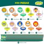 Peonza Madera Pack 40 Regalos Cumpleaños Niños Colegio - BONNYCO | Detalles Cumpleaños Niños, Relleno Piñata Infantil, Regalitos