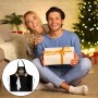 Rebundex Regalo Hombre Cumpleaños 30/40/50/60 Años Delantal Cocina Hombre Regalo Cumpleaños Hombre Original Regalos Hombre