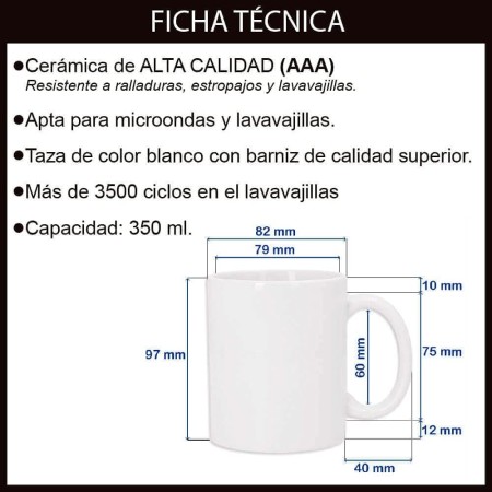 Mundohuevo. Taza Con Frase "Si Mamá No Puede Encontrarlos Estamos Jodidos" | Divertida | 350ml | Cerámica AAA | Regalo Ideal