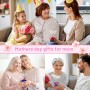 Yamonic Regalo Dia de la Madre,Rosa Eterna Dia de la Madre Regalo Mama,Flores Preservadas Dia de la Madre Regalos