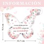 CheriGift Regalo Mujer, Regalo Dia de La Madre, Regalos Originales para Mujer Cumpleaños, Mariposa Adornos de Acrílico, Regalos
