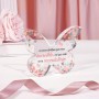 CheriGift Regalo Mujer, Regalo Dia de La Madre, Regalos Originales para Mujer Cumpleaños, Mariposa Adornos de Acrílico, Regalos
