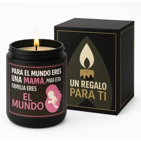 Regalo Dia de la Madre, Vela Original con Mensaje Divertido, Idea Regalo Madre Cumpleaños, Regalo Mamá, Regalos para Mamá Únicos