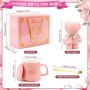 Juego de Tazas de Regalo para Mamá - Mejor Mamá del Mundo, Elegante Caja de Regalo para Día de la Madre, Navidad, Cumpleaños,
