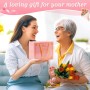 Juego de Tazas de Regalo para Mamá - Mejor Mamá del Mundo, Elegante Caja de Regalo para Día de la Madre, Navidad, Cumpleaños,