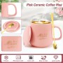 Juego de Tazas de Regalo para Mamá - Mejor Mamá del Mundo, Elegante Caja de Regalo para Día de la Madre, Navidad, Cumpleaños,