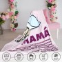 KAAYEE Regalo Dia de la Madre, Manta Regalo Mama Cumpleaños, Regalos para Mama Desde Hijas e Hijo, Regalos Mama Navideños Acción
