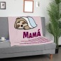 KAAYEE Regalo Dia de la Madre, Manta Regalo Mama Cumpleaños, Regalos para Mama Desde Hijas e Hijo, Regalos Mama Navideños Acción
