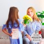 GEBETTER Regalo Día Madre 1*Llavero Original Mamá con Corazón + 1*Tarjeta Felicitación Mama Te Quiero + 1*Sobre Rosado, Regalo