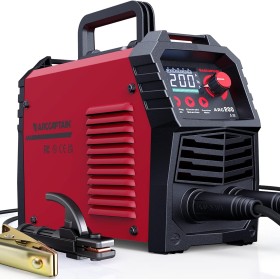 ARCCAPTAIN Soldador Inverter de 200 A con Pantalla LED Grande, Maquina de Soldar TIG ARC/Lift con Control sinérgico, Inversor