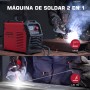 ARCCAPTAIN Soldador Inverter de 200 A con Pantalla LED Grande, Maquina de Soldar TIG ARC/Lift con Control sinérgico, Inversor