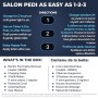 Lima-Electrónica para el Cuidado de los Pies de Hombres Own Harmony - Profesional y Poderoso - Recargables Aparato de Pedicura