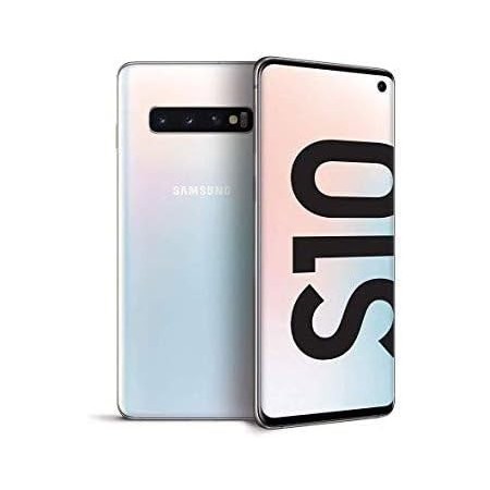 Samsung Galaxy S10 - Smartphone de 6.1”, Dual SIM, 128 GB, Blanco (Prism White)