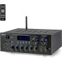 Pyle Amplificador de Audio, para el hogar, Estudio, 300W, Bluetooth, Estereo, 2 Canales, Sistema de Audio MP3, USB, SD, AUX,