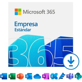 Microsoft 365 Empresa Estándar - 1 usuario - 5 PC/Mac + 5 Tabletas +5 móviles - Suscripción 12 meses