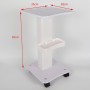 Carrito Auxiliar con Ruedas - Asistente y Mesa de Cosmética para Centros y Equipos