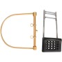 Fonowx Equipo para lavabo de champú, marco de circulación de agua, metal, uso flexible, accesorios profesionales para cama de