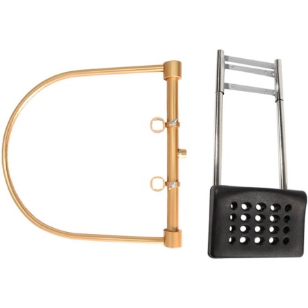 Fonowx Equipo para lavabo de champú, marco de circulación de agua, metal, uso flexible, accesorios profesionales para cama de