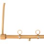 Fonowx Equipo para lavabo de champú, marco de circulación de agua, metal, uso flexible, accesorios profesionales para cama de