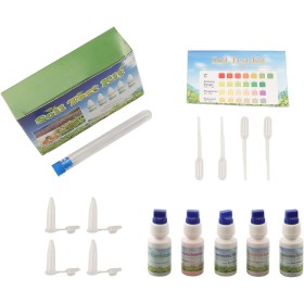 Sumsoctober Equipo profesional del análisis del suelo de 10Ml para NPK y para la medición del pH para la agricultura y la