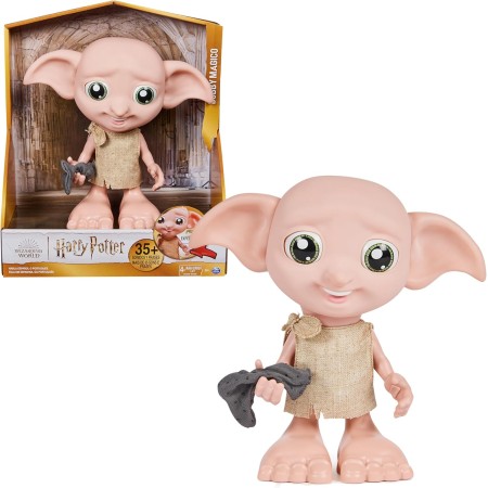 HARRY POTTER-WIZARDING WORLD -LECHUZA HARRY POTTER INTERACTIVA- Peluche Hedwig Interactivo "Enchanting Hedwig" -más de 15