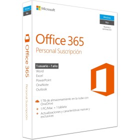 Microsoft - Office 365 Personal 1 PC/Mac + 1 Tableta, 1 año