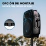 Vonyx Verve46 Altavoz Bluetooth Potente 1000w, Altavoz autoamplificado portatil con microfono Karaoke, Bluetooth Speaker USB,