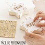WONDEE Vintiun Mini Lámpara Personalizada Decorativa, Luz Nocturna Infantil Quitamiedos - Cosas/Regalos para Bebés Recién