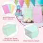 AFASOES 30 Pcs Bolsas de Regalo de Papel 24*13*8 cm Kraft Bolsas Papel Kraft Sin Asas Bolsas Chuches Bolsas Cumpleaños Bolsas