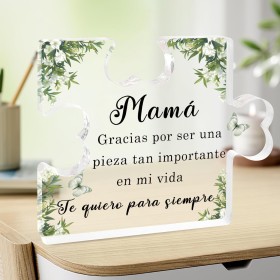 Regalo Madre Regalos Dia De La Madre Regalo para Madre Regalos Mama Regalos Madre Placa Acrílica En Forma De Puzzle Regalo para