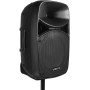 Vonyx VPS152A Altavoces autoamplificados Pack de 2 Altavoces Activo/Pasivo Bluetooth portátiles de 1000W, 15 Pulgadas, micrófono