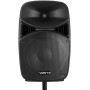 Vonyx VPS152A Altavoces autoamplificados Pack de 2 Altavoces Activo/Pasivo Bluetooth portátiles de 1000W, 15 Pulgadas, micrófono