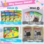 ZMLM 16 Libros Scratch Art para Niños, Regalo Creativo Dibujar de Rascar Kit con 18 Lápices de Madera, 16 Plantillas de Dibujo,
