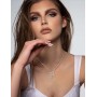 INFUSEU Regalos Para Mamá, Mamá E Hijas Collar Plata Ley 925 Colgante Madre Joyería Regalo Las Hijas