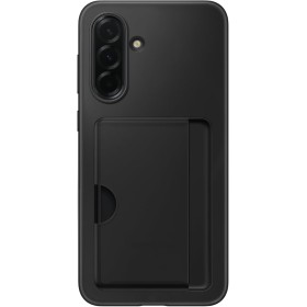 Samsung Card Slot Case Funda con Ranura para Tarjeta para Galaxy A36, Negro