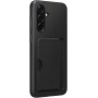 Samsung Card Slot Case Funda con Ranura para Tarjeta para Galaxy A36, Negro