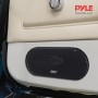 Pyle Par de altavoces estereo, 3 vias, 240W 5x7”, Triaxial, Audio profesional, Coche, Auto, Compatible con montaje en