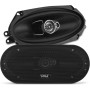 Pyle Par de altavoces estereo, 3 vias, 240W 5x7”, Triaxial, Audio profesional, Coche, Auto, Compatible con montaje en