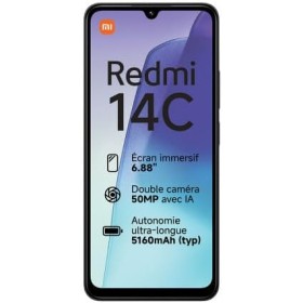 Xiaomi Redmi 14C Smartphone, 6GB RAM, 128GB Almacenamiento, Cámara Cuádruple, Pantalla de 6,43 Pulgadas (Black, 6+128G)