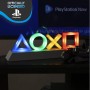 Luz logo PlayStation - Producto oficial, 3 modos de luz, iluminación reactiva al sonido para decoración de juegos u oficina,