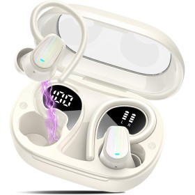 OYIB Auriculares inalambricos Deportivos, 2024 Auriculares Bluetooth 5.4 con HiFi Estéreo, HD Micrófono, 50H Cascos Inalambricos